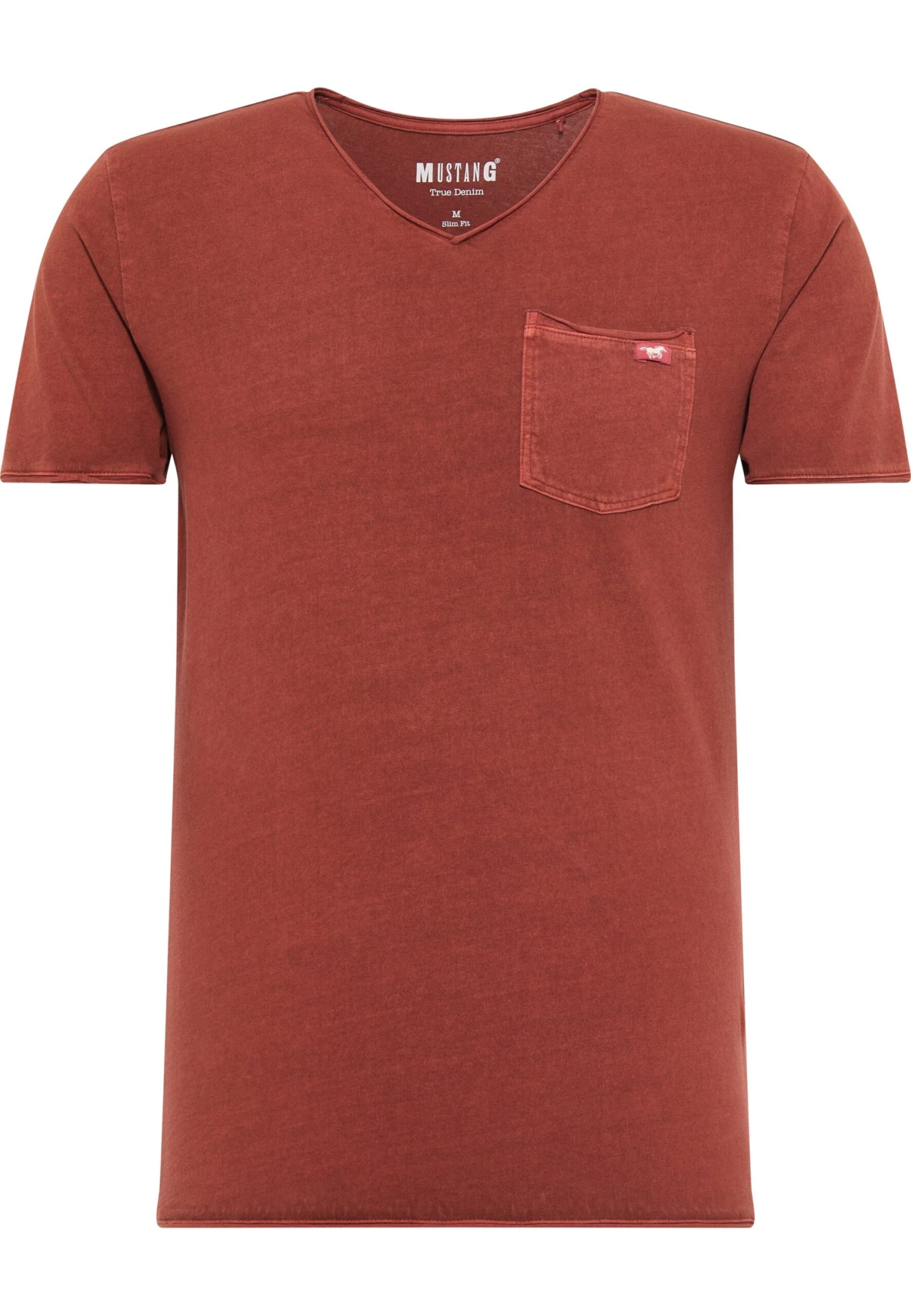 Mustang T-Shirt Basic - Rot 8 Mustang T-Shirt Basic - Rot - Afbeelding 6