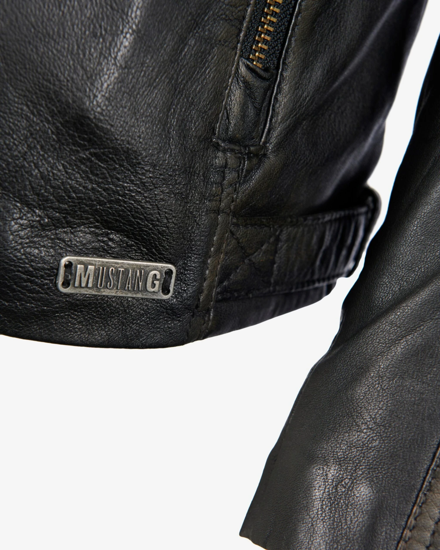 Mustang Leren Jassen Tussenjas Patrick-B Heren Bruin 7 Mustang Leren Jassen Tussenjas Patrick-B Heren Bruin - Afbeelding 5