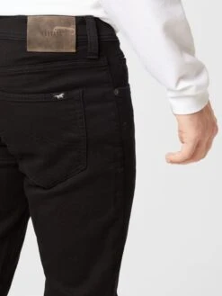 Mustang Jeans Tapered Jeans Oregon Heren Zwart -Mustang Verkoop 6283a269361aa1893f78cace671d52d6