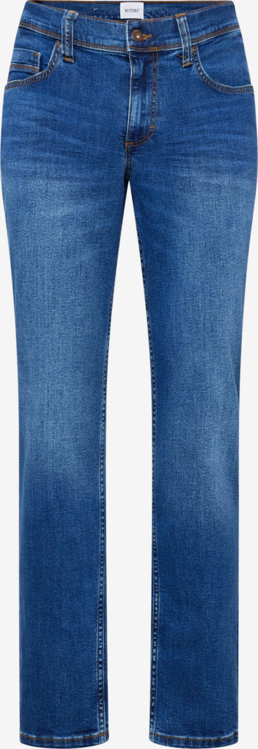 Mustang Straight Regular Jeans Washington 583 Heren Blauw 3 Mustang Straight Regular Jeans Washington 583 Heren Blauw