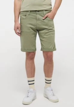 Mustang Style Chicago Z - Jeansshort - Grün