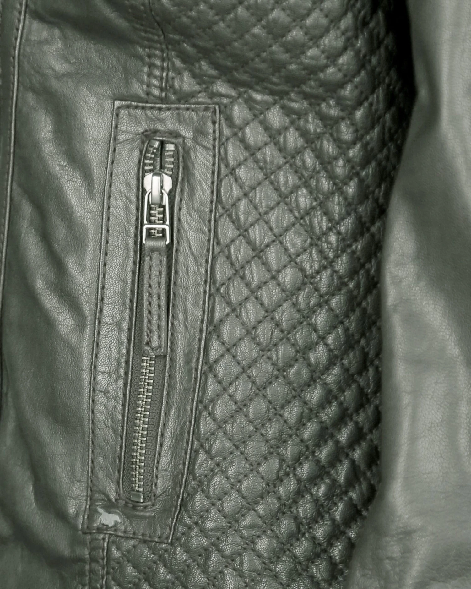 Mustang Leren Jassen Tussenjas Chira Dames Olijfgroen 7 Mustang Leren Jassen Tussenjas Chira Dames Olijfgroen - Afbeelding 5