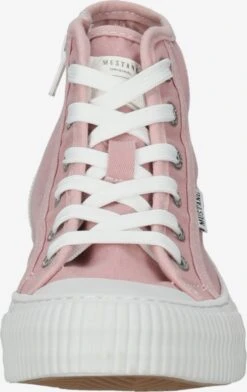 Mustang Hoge Sneakers Sneakers Hoog Dames Roze -Mustang Verkoop 631808c0bbe64c0b6ae117450c2b25f6
