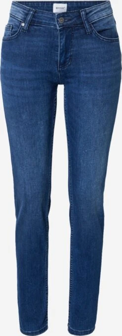 Mustang Jeans Slimfit Jeans Sissy Dames Blauw
