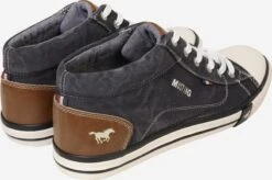 Mustang Hoge Sneakers Sneakers Hoog Easy Heren Antraciet -Mustang Verkoop 6425d95e2cb6d0e0e0061a4a3bd18db9