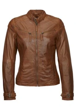 Mustang Ryana - Leren Jas - Cognac -Mustang Verkoop 647c07852f9244118208cca4103c6d6d