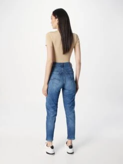 Mustang Mom Jeans Tapered Jeans Charlotte Dames Donkerblauw -Mustang Verkoop 64a4759b6ffed7d06daa3189ab91d0dd