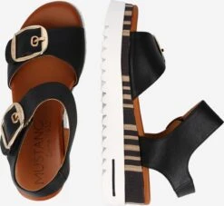 Mustang Sandalen Met Hak Sandaal Dames Zwart 6 Mustang Sandalen Met Hak Sandaal Dames Zwart -Mustang Verkoop 64a55bbbfd7c07c4ec61911d19ea6c0a