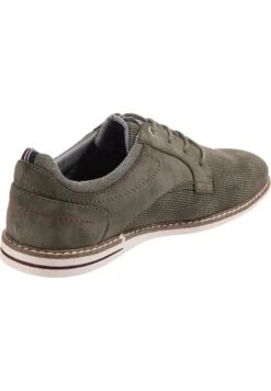 Mustang Sportieve Veterschoenen - Oliv -Mustang Verkoop 64c302324a5e4f6a806a49a4d3caf0a6