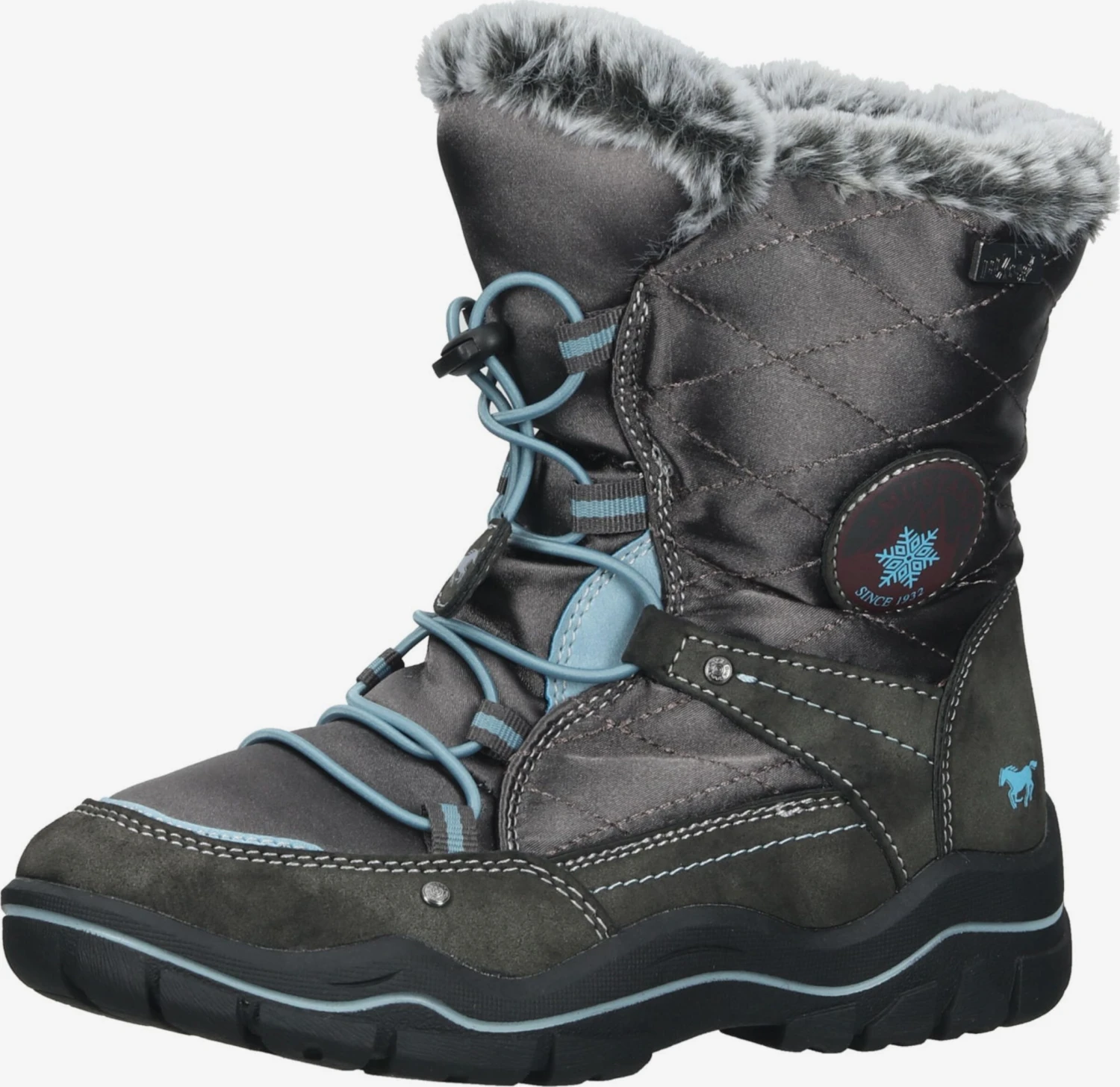 Mustang Laarzen Snowboots Kinderen Grijs / Donkergrijs 2 Mustang Laarzen Snowboots Kinderen Grijs / Donkergrijs