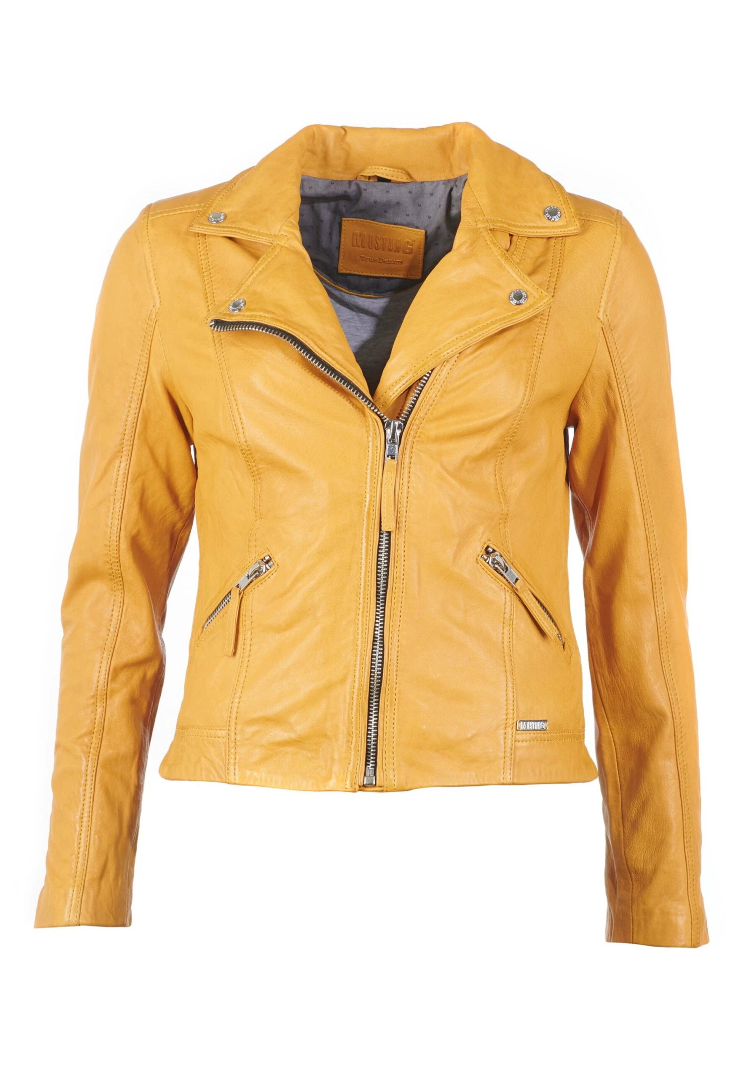 Mustang Leren Jas - Curry 7 Mustang Leren Jas - Curry - Afbeelding 5