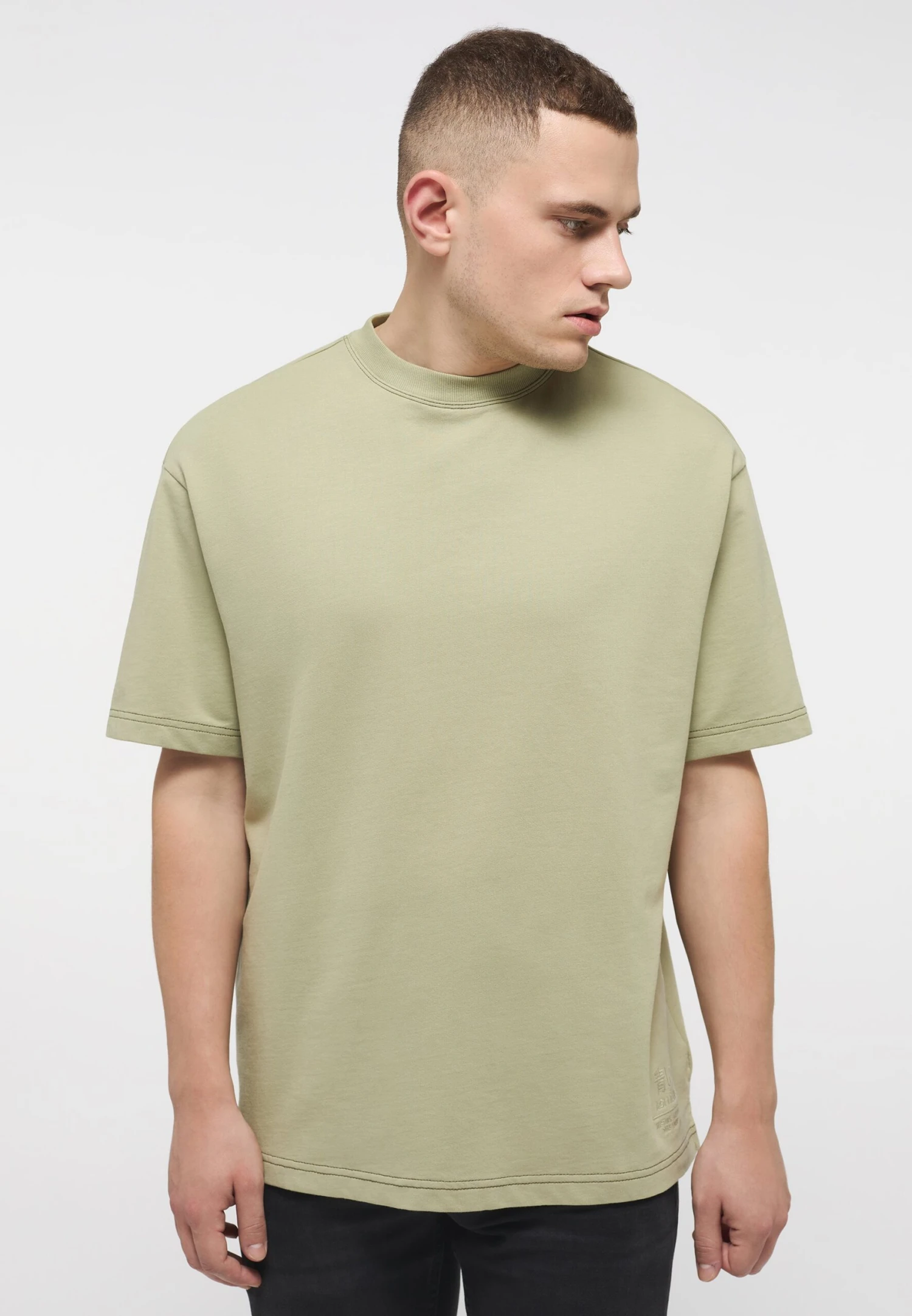 Mustang T-Shirt Basic - Grün 3 Mustang T-Shirt Basic - Grün