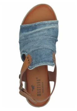 Mustang Sandalen - Jeansblau -Mustang Verkoop 6b7a145043cc46cc8b1d50d386be27e9