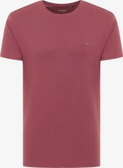 Mustang T-shirts Shirt Heren Bourgogne