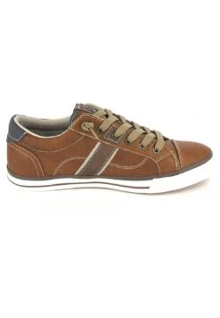 Mustang Sneakers Laag - Cognac -Mustang Verkoop 6d7e801e7cfc44209eff629ca5eccffa