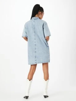 Mustang Blousejurken Blousejurk Perry Dames Blauw -Mustang Verkoop 6df231a8643a416e32371ee7ff9ae9f1