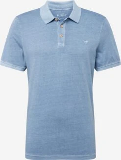 Mustang T-shirts Shirt Heren Blauw