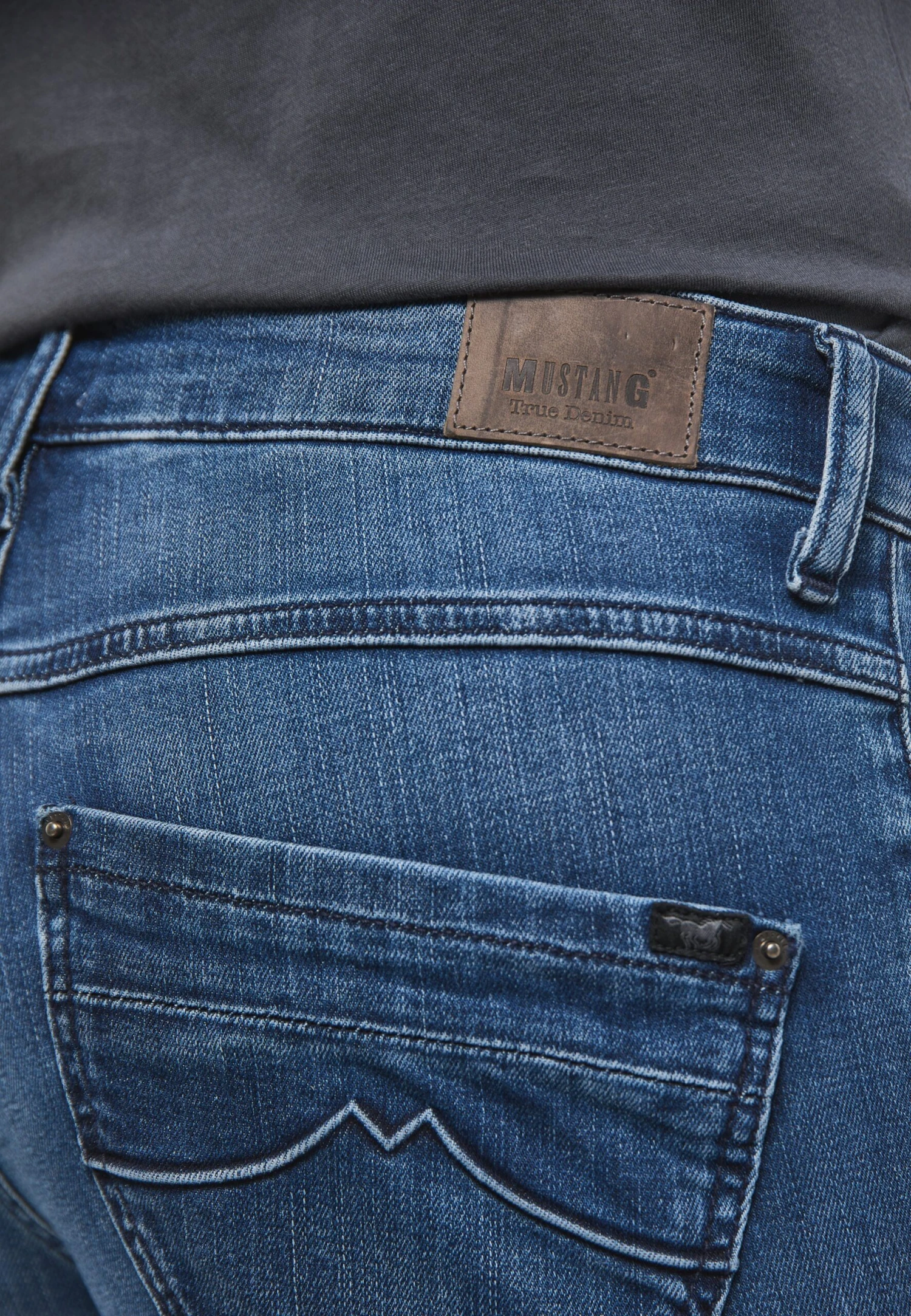 Mustang Sissy- Straight Leg Jeans - Blau 9 Mustang Sissy- Straight Leg Jeans - Blau - Afbeelding 7