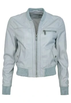 Mustang Leren Jas - Dusty Blue 11 Mustang Leren Jas - Dusty Blue -Mustang Verkoop 714431a6bc66403db62453939282514e