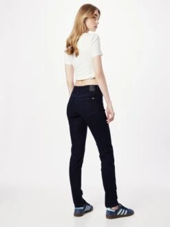 Mustang Straight Regular Jeans Crosby Dames Donkerblauw -Mustang Verkoop 71f4007065fe3197363789b52c577667