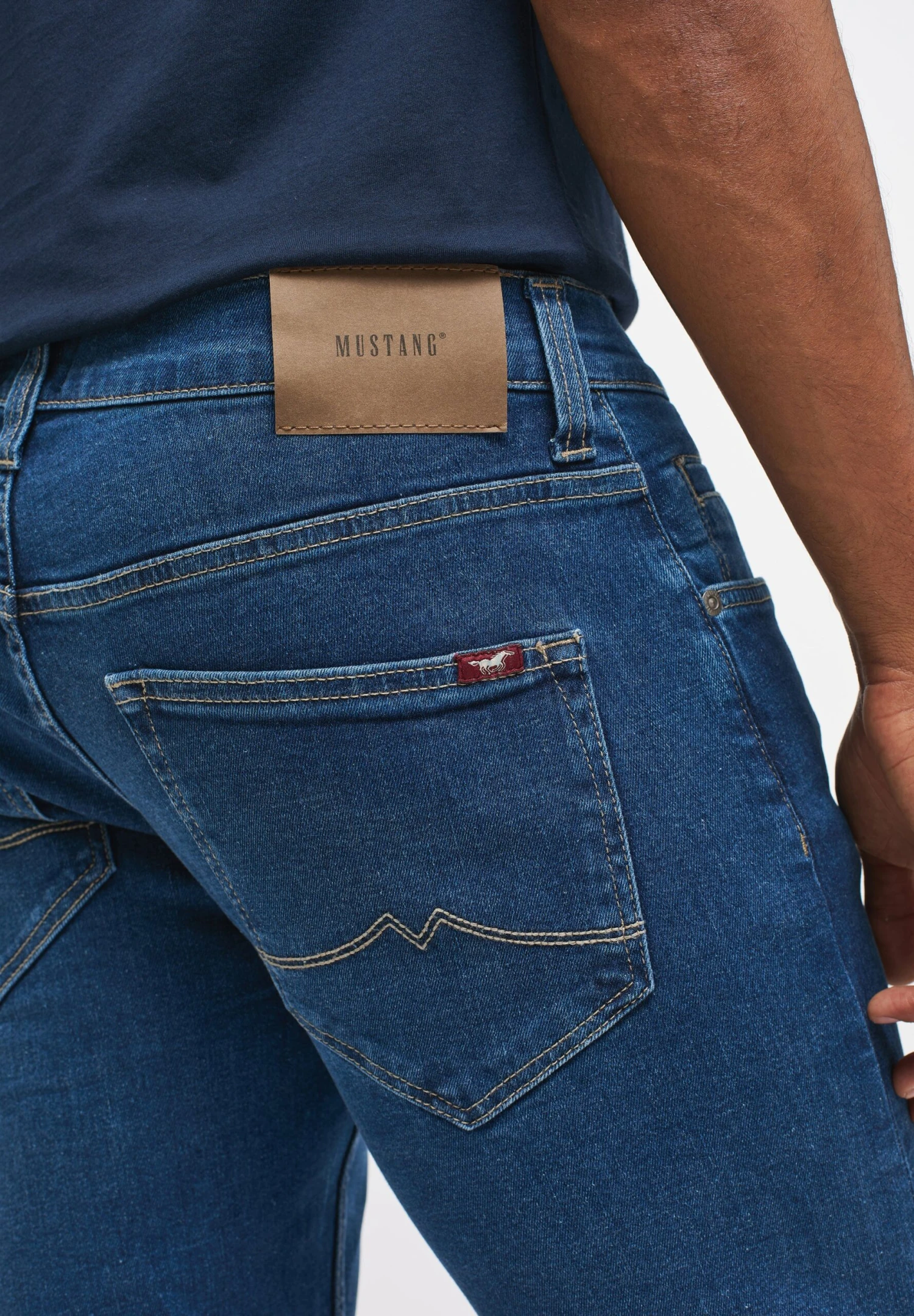 Mustang Oregon Boot - Slim Fit Jeans - Blau 4 Mustang Oregon Boot - Slim Fit Jeans - Blau - Afbeelding 2