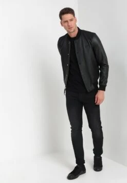 Mustang C-Neck 2 Pack - T-Shirt Basic - Black