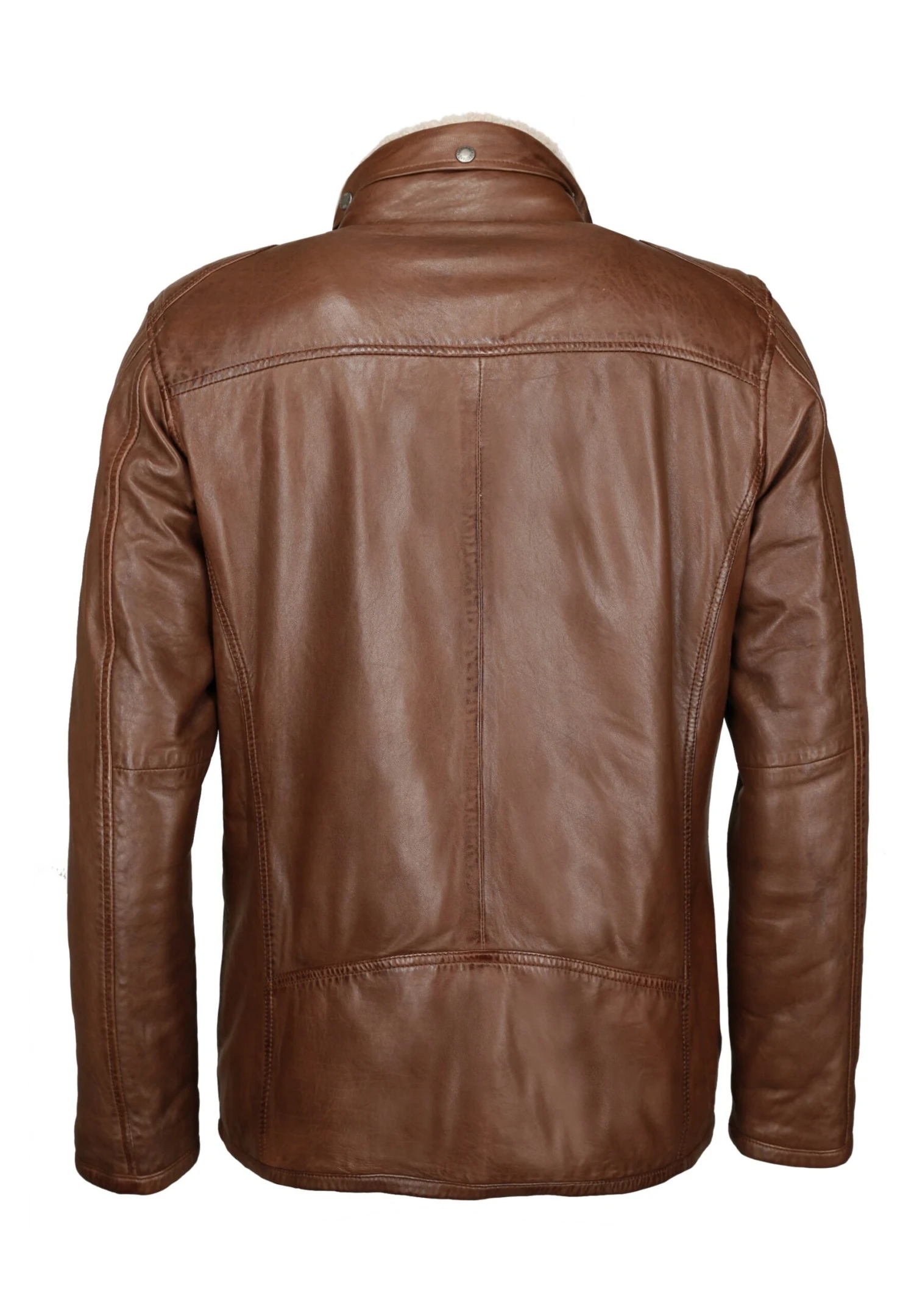 Mustang Leren Jas - Mid Brown 4 Mustang Leren Jas - Mid Brown - Afbeelding 2