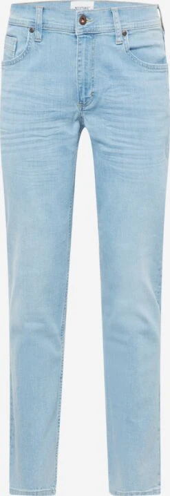 Mustang Straight Regular Jeans Washington Heren Lichtblauw