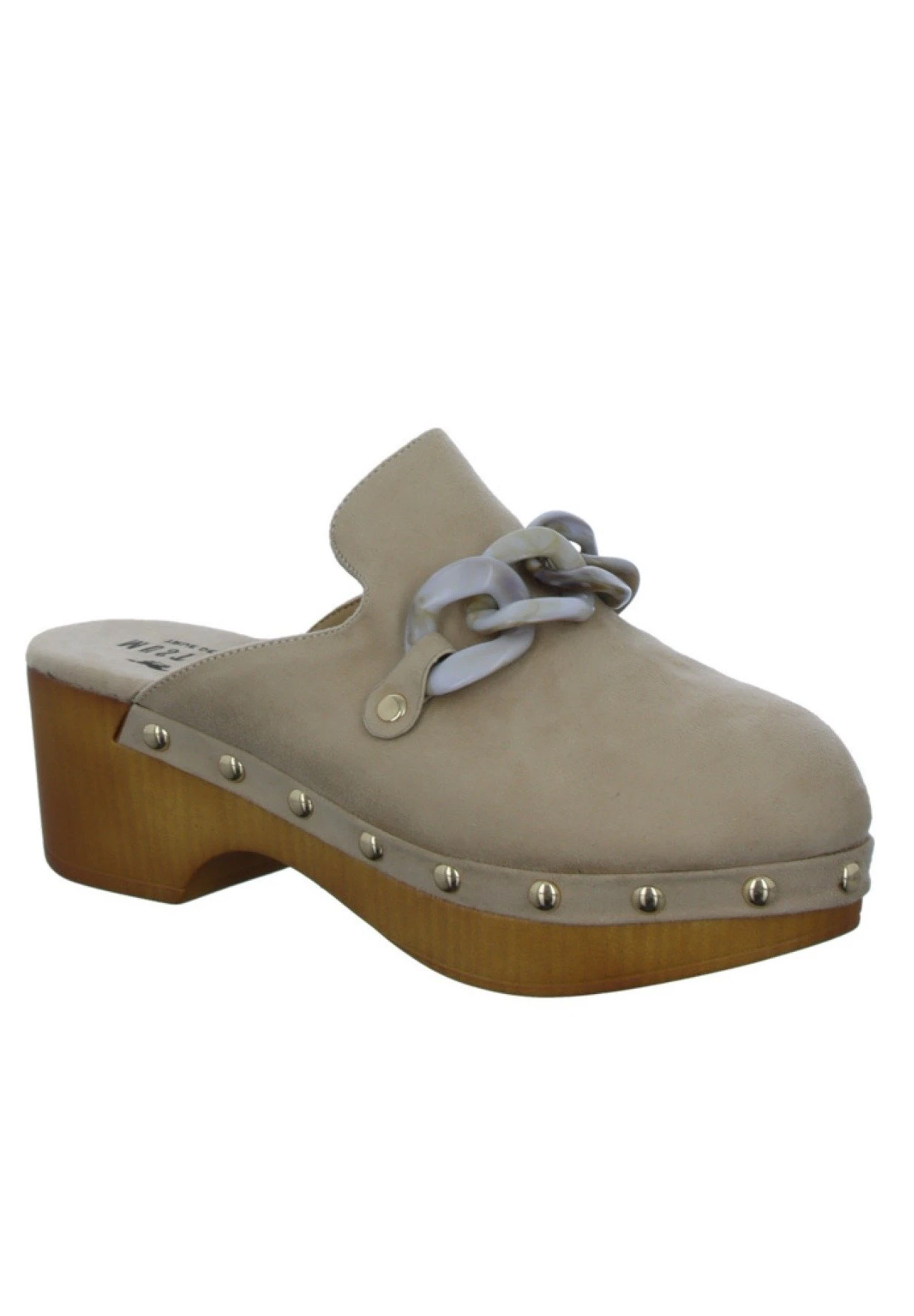 Mustang Clogs - Beige 4 Mustang Clogs - Beige - Afbeelding 2