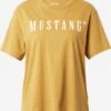 Mustang T-shirts Shirt ALINA Dames Goudgeel -Mustang Verkoop 74f310e451ed5f2b9f1ff98cb5915528