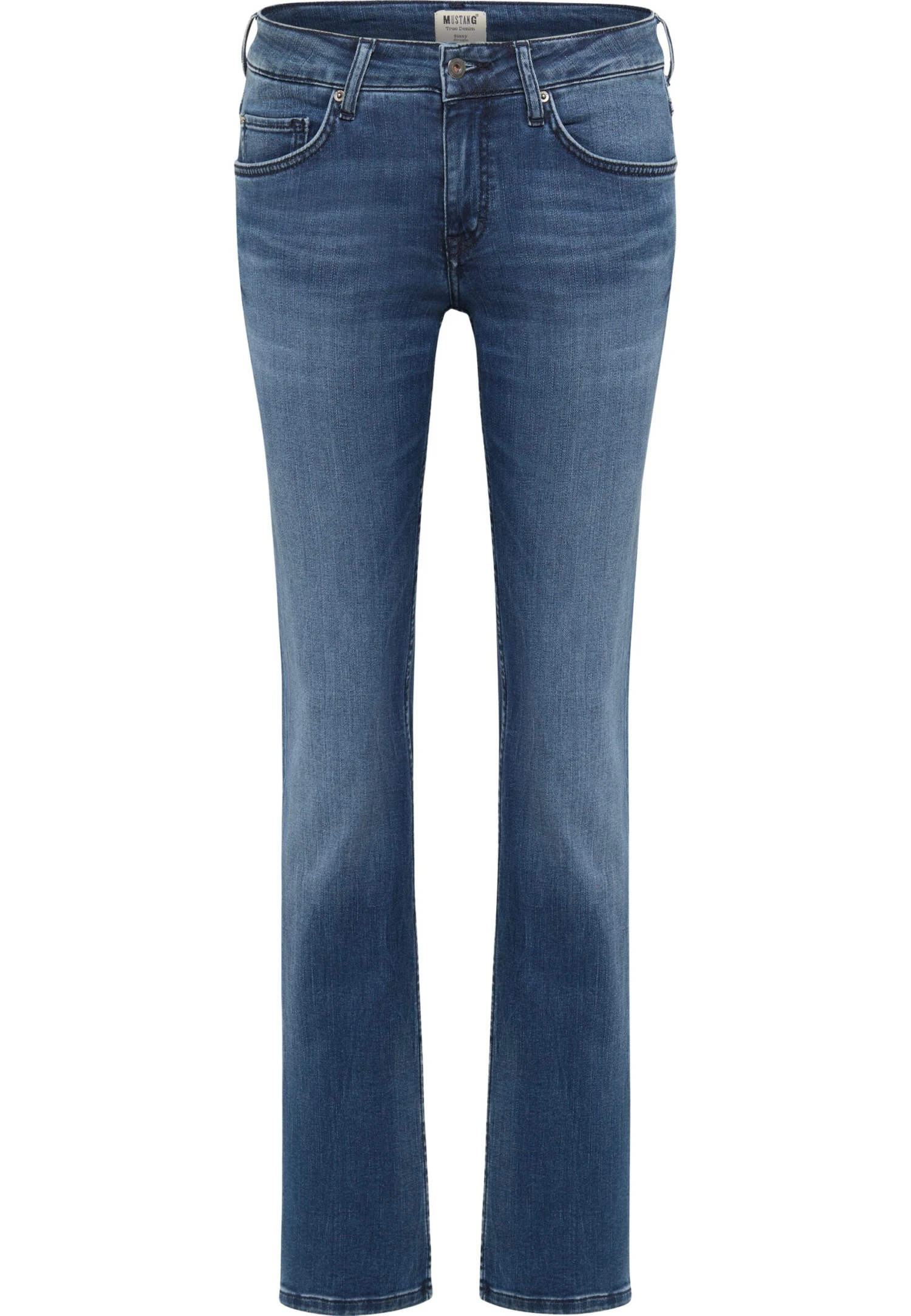Mustang Sissy- Straight Leg Jeans - Blau 7 Mustang Sissy- Straight Leg Jeans - Blau - Afbeelding 5