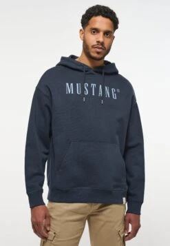 Mustang Hoodie - Blau