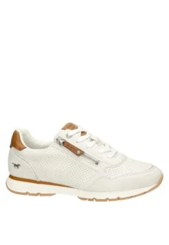 Mustang Sneakers Laag - Wit -Mustang Verkoop 766e8a90ce9b43ffb96c831f060afc44