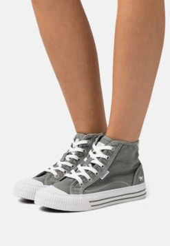 Mustang Sneakers Hoog - Grün/Grau