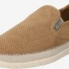 Mustang Lage Schoenen Instappers Heren Taupe / Lichtbeige