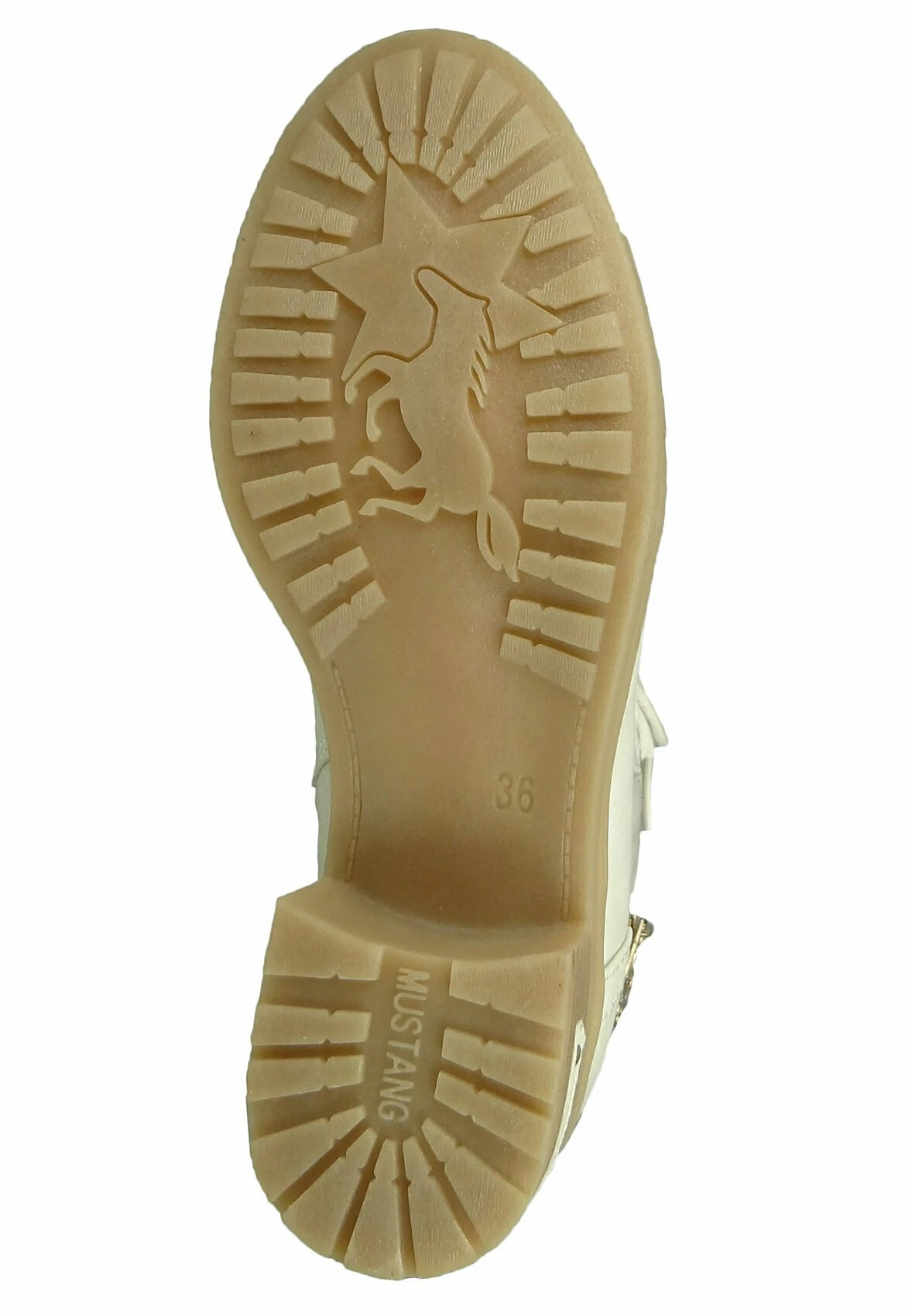 Mustang Veterboots - Creme 6 Mustang Veterboots - Creme - Afbeelding 4