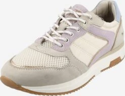 Mustang Running Sneakers Sneakers Laag Dames Lichtbeige