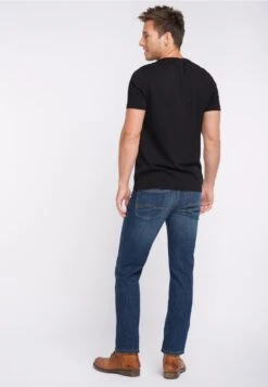 Mustang Tramper - Straight Leg Jeans - Blue -Mustang Verkoop 79bf786ceefd48b78f3dafe8ae1a132d