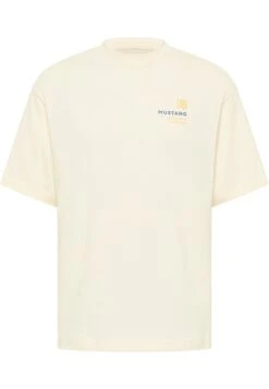Mustang T-Shirt Print - Weiß