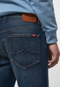 Mustang Slim Fit Jeans - Blau -Mustang Verkoop 7afdcd23a9e846759942de53743ce642