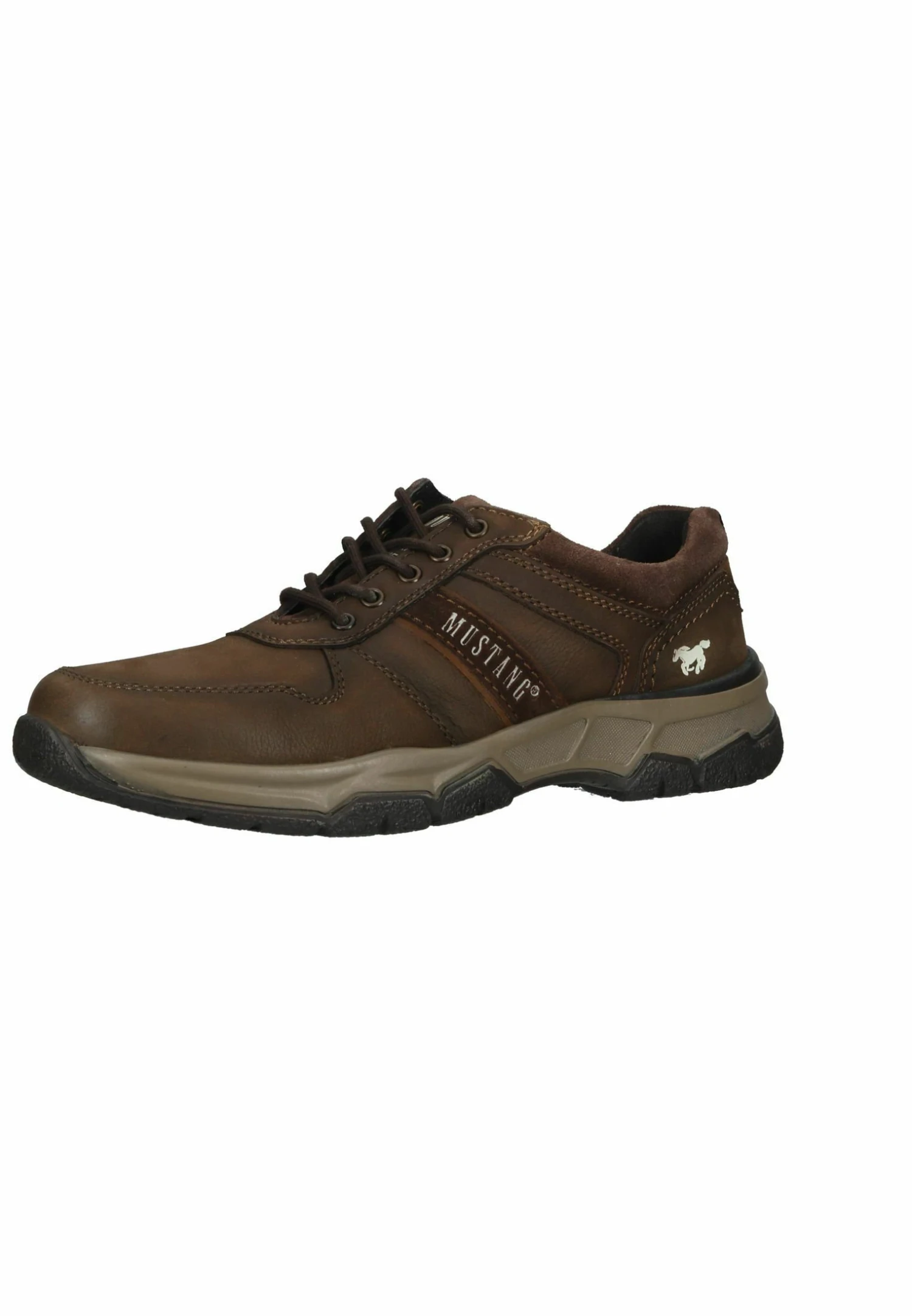 Mustang Sportieve Veterschoenen - Braun 4 Mustang Sportieve Veterschoenen - Braun - Afbeelding 2