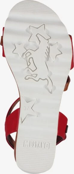 Mustang Sandalen Met Hak Sandaal Dames Rood 15 Mustang Sandalen Met Hak Sandaal Dames Rood -Mustang Verkoop 7d7cca287228eb6431f43b609ed3ff35