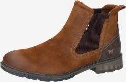 Mustang Enkelboots Chelsea Boots Heren Bruin