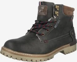 Mustang Boots & Laarzen Veterboots Heren Grijs / Antraciet