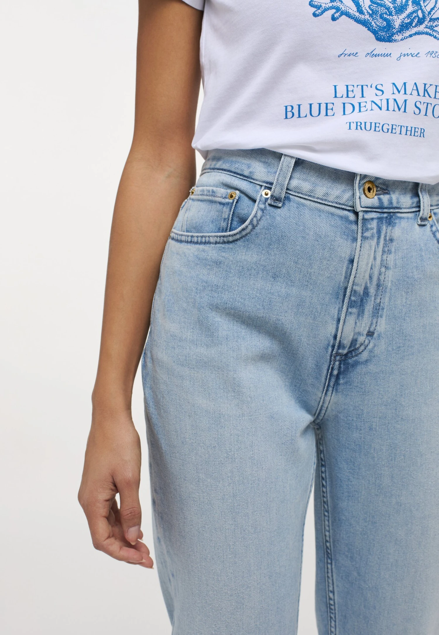 Mustang Relaxed Fit Jeans - Blau 5 Mustang Relaxed Fit Jeans - Blau - Afbeelding 3