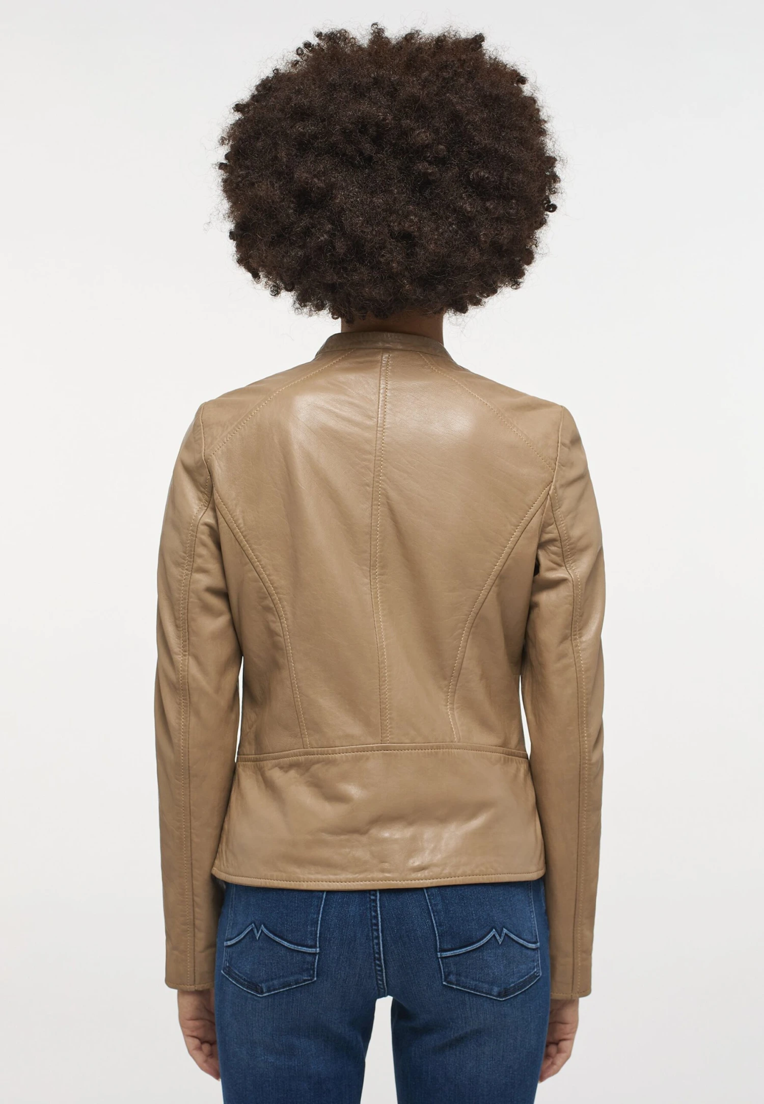 Mustang Leren Jas - Braun 4 Mustang Leren Jas - Braun - Afbeelding 2