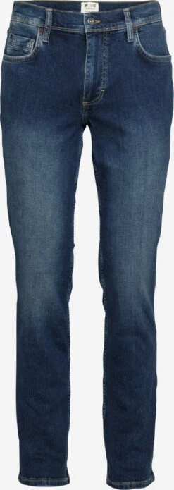 Mustang Straight Regular Jeans Washington Heren Donkerblauw