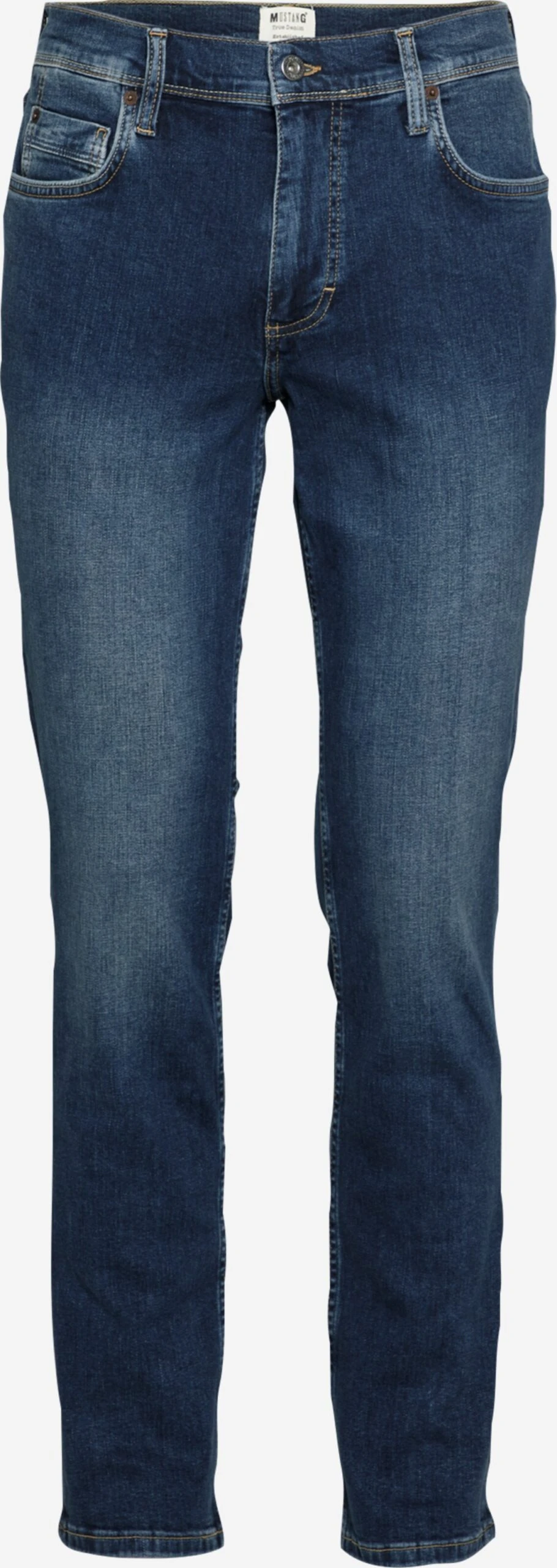 Mustang Straight Regular Jeans Washington Heren Donkerblauw 3 Mustang Straight Regular Jeans Washington Heren Donkerblauw