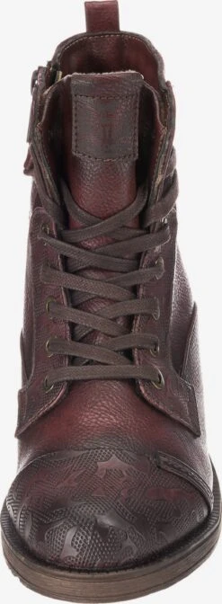 Mustang Enkellaarsjes Veterlaarsjes Dames Bordeaux 12 Mustang Enkellaarsjes Veterlaarsjes Dames Bordeaux -Mustang Verkoop 818a34a7e272ab5b3b09d5f8a1eca64e
