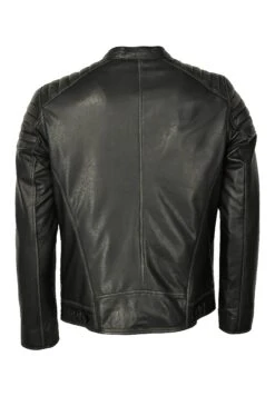 Mustang Leren Jas - BlackAnthra -Mustang Verkoop 81f07b638e124034a83de2f975e4fc56